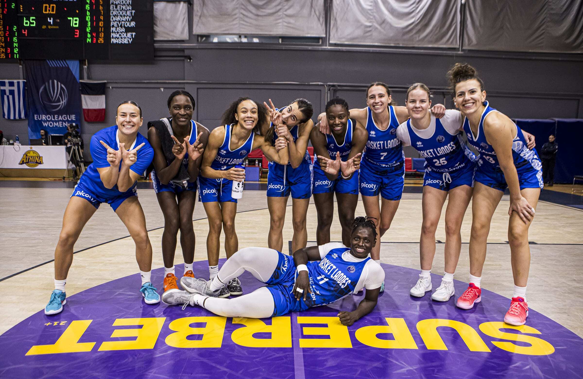 Basket Landes remporte « un match déjà crucial » en Grèce, Bourges fait de même en Pologne, les Flammes subissent la loi du Fenerbahçe