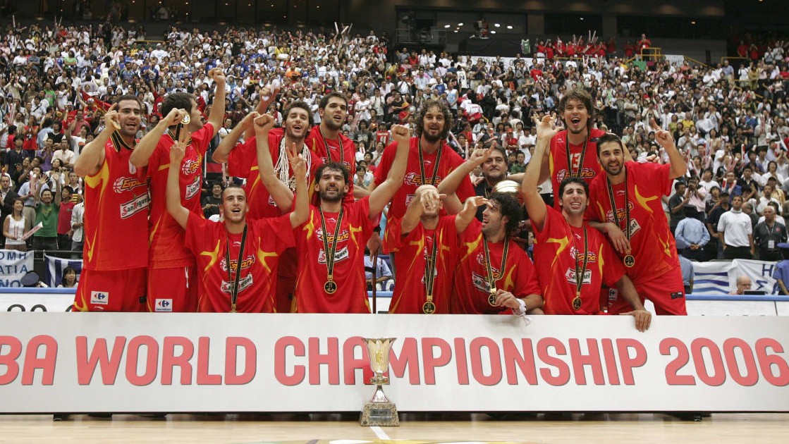 Il y a 20 ans, l’Espagne de Pau Gasol montait sur le toit du monde… pour y rester !