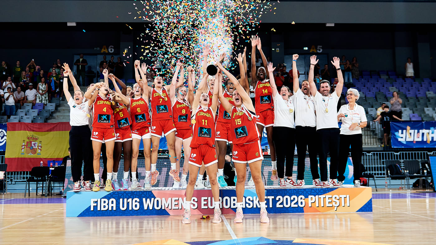 +47 en finale : l’Espagne conserve son titre de championne d’Europe U16