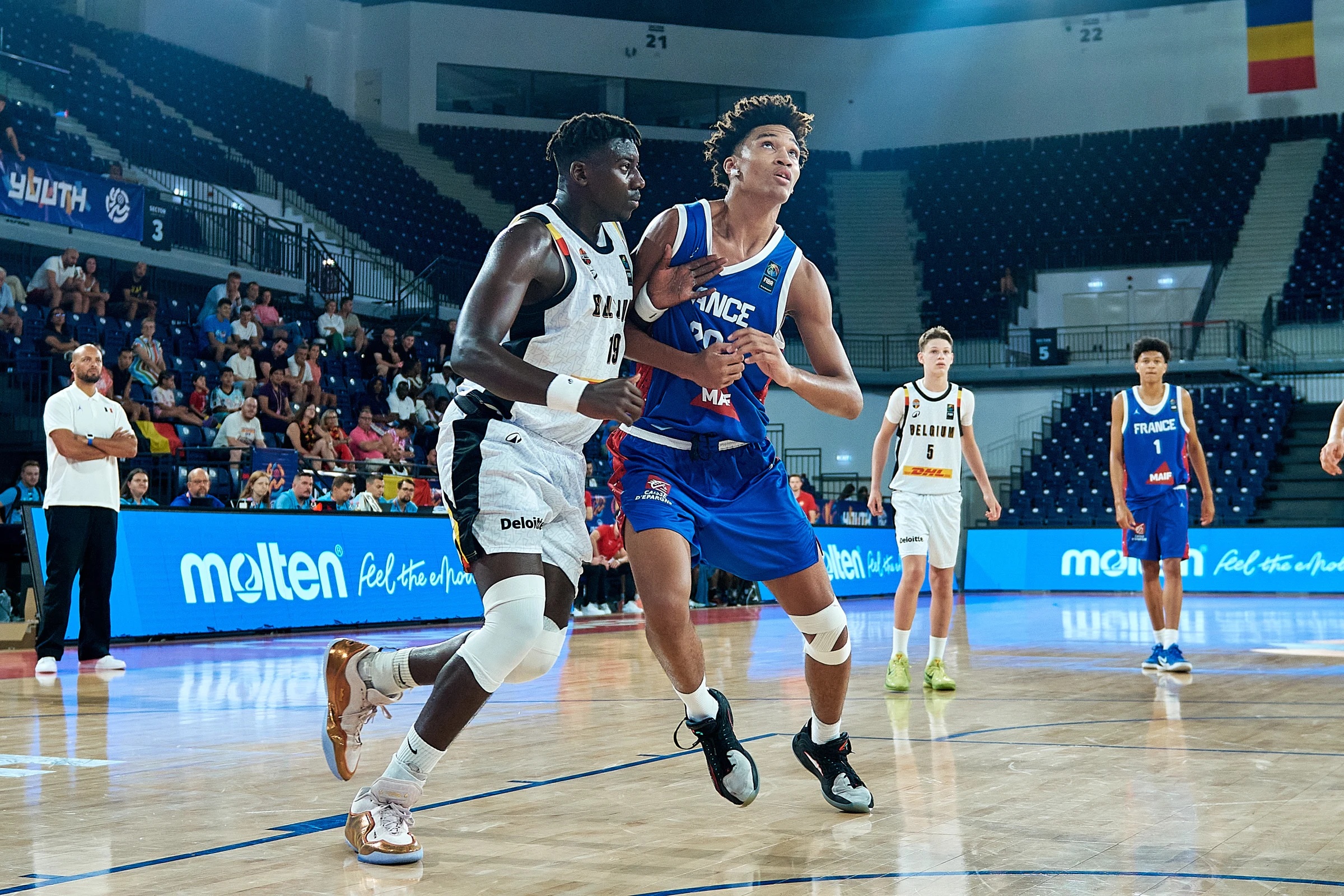 EuroBasket U16 : Impériale dans la raquette, la France étrille la Belgique et prend la tête de la poule D
